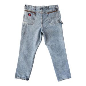 Wrangler Riggs Jeans Men's 40 x 34 Workwear Carpenter Cargo Denim Cool Vantage